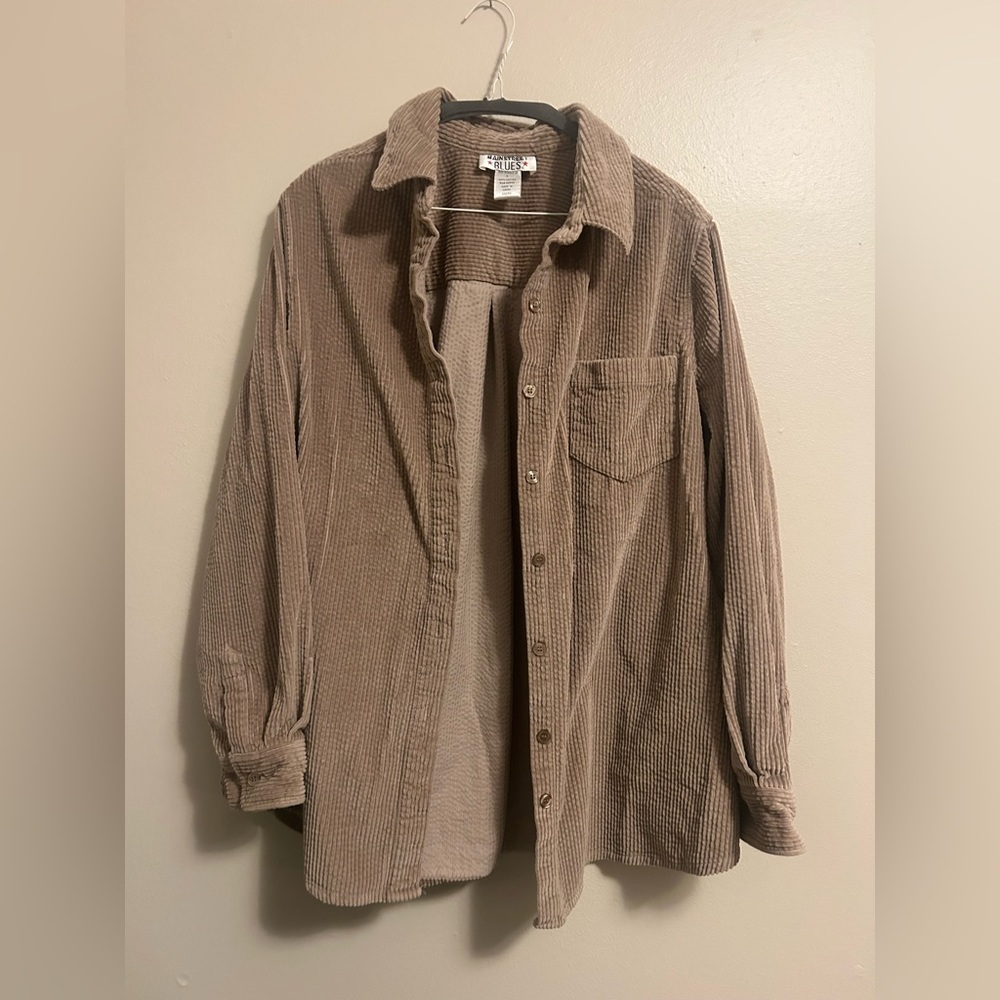 Mainstreet Blues Oversized Corduroy Button Down